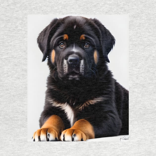 Tibetan Mastiff Puppy 04 by Jaymz Weiss Designz